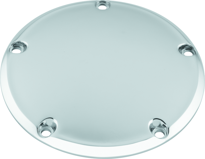 Bikers Choice 99-Up Big Twin 5 Bolt Chrome Derby Cover - Bull Strap