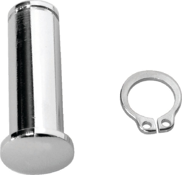Bikers Choice 99-Up Big Twin 98-03 XL Except 08 Up FLH FLT Chrome Brake Pivot Pin & Clip - Bull Strap
