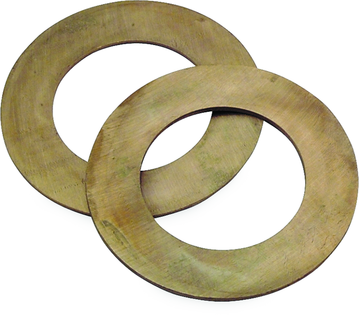 Bikers Choice L70-98 Big Twin Bronze Flywheel Washers Replaces HD 6506 Pr - Bull Strap