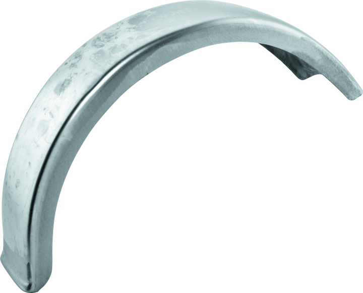 Bikers Choice Rear 6 Inch Bobbed Flat Fender Raw Custom Use - Bull Strap