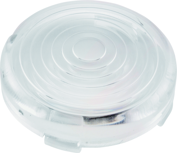 Bikers Choice Replacement Clear Lens For LED Bullet Turn Signal - Bull Strap
