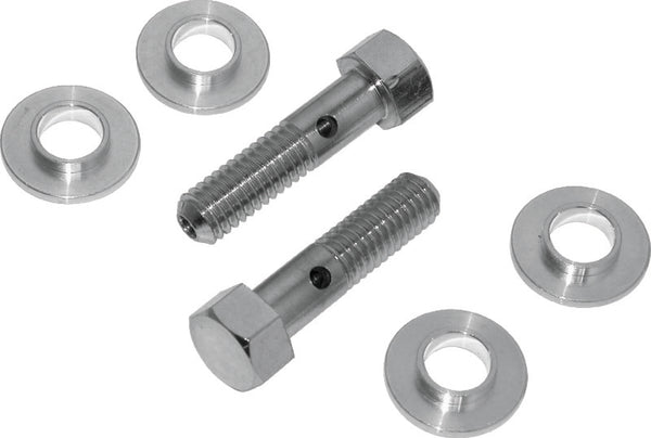 Bikers Choice Twin Cam Big Twin Breather Bolt Kit - Bull Strap