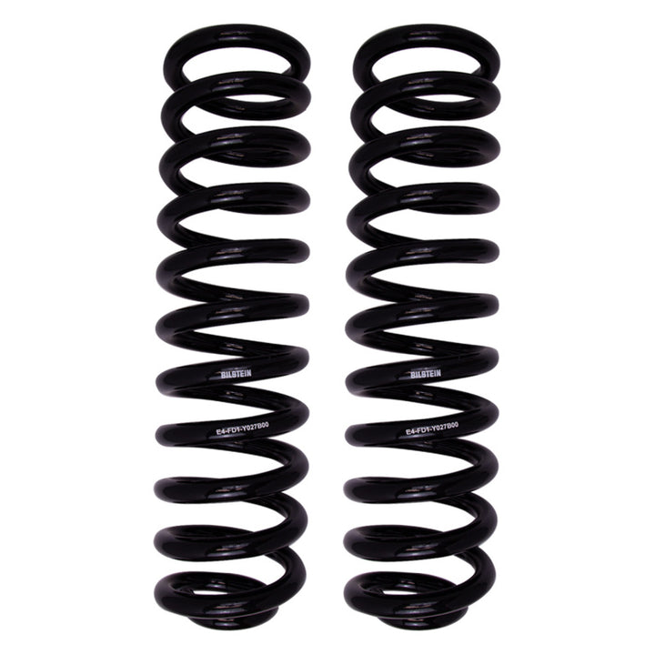 Bilstein 05-24 Ford F-250/F-350 SD B12 Front Coil Spring Set - 2in Lift - Bull Strap