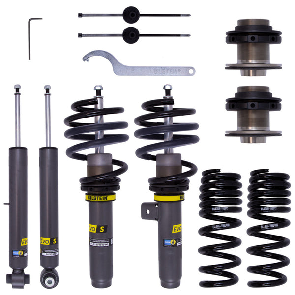 Bilstein 19-20 BMW 330i xDrive 20-21 M340i xDrive 2021 330e/430i xDrive EVO S Coilovers - Bull Strap