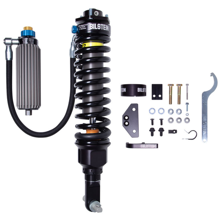 Bilstein 21-24 Ford Bronco B8 8112 Suspension Shock Absorber and Coil Spring Assembly - Front Left - Bull Strap