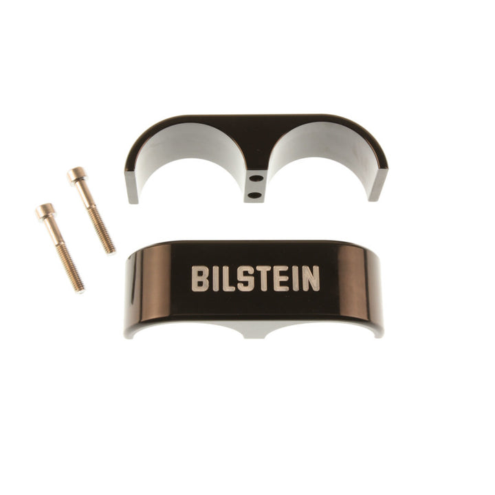 Bilstein B1 Reservoir Clamps - Black Anodized - Bull Strap