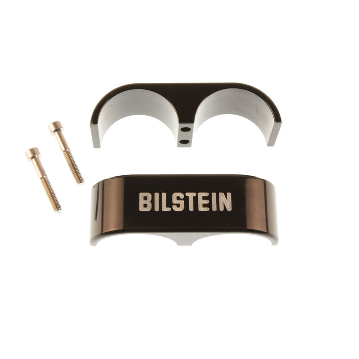 Bilstein B1 Reservoir Clamps - Black Anodized - Bull Strap