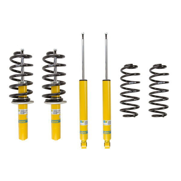 Bilstein B12 2009 Audi A4 Base Front and Rear Suspension Kit - Bull Strap