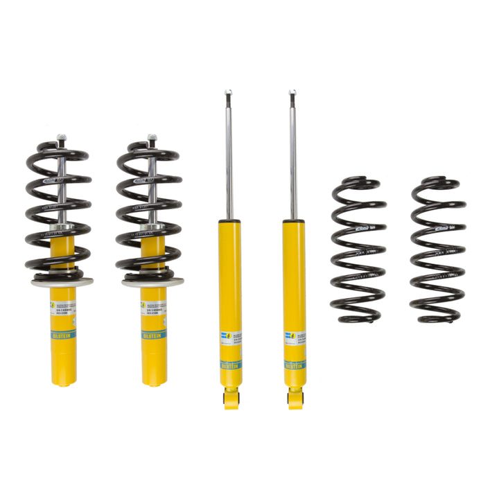 Bilstein B12 2009 Audi A4 Base Front and Rear Suspension Kit - Bull Strap