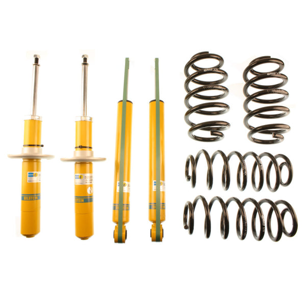 Bilstein B12 2010 Audi A5 Quattro Base Front and Rear Complete Suspension Kit - Bull Strap