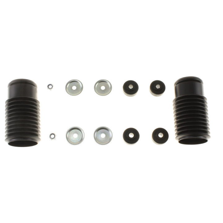 Bilstein B12 (Pro-Kit) 05-10 Ford Mustang Base/GT Front & Rear Suspension Kit - Bull Strap