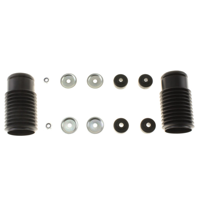 Bilstein B12 (Pro-Kit) 05-10 Ford Mustang Base/GT Front & Rear Suspension Kit - Bull Strap