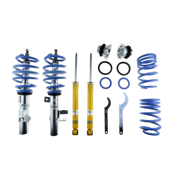 Bilstein B14 (PSS) 13-14 Ford Focus ST L4 Front & Rear Monotube Performance Suspension Kit - Bull Strap