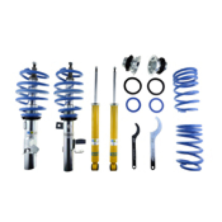 Bilstein B14 (PSS) 13-14 Ford Focus ST L4 Front & Rear Monotube Performance Suspension Kit - Bull Strap