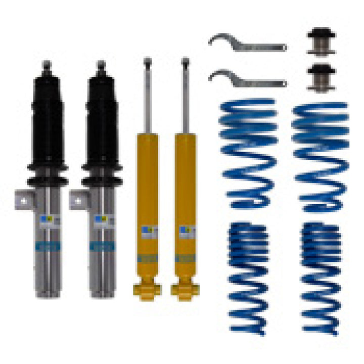 Bilstein B14 (PSS) 13-15 BMW 320xi / 13-04 328xi / 15 435xi Front & Rear Performance Suspension Sys - Bull Strap