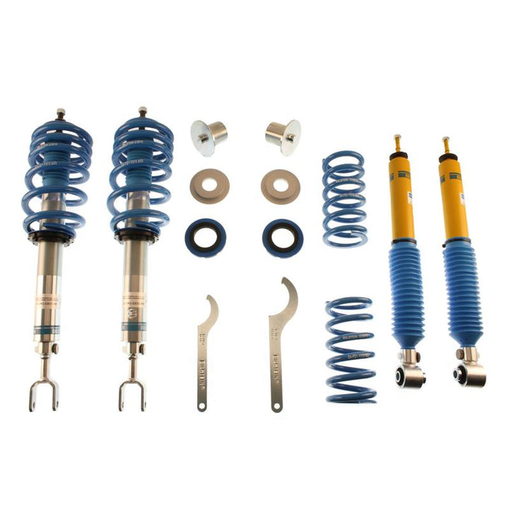 Bilstein B16 2001 Audi S4 Base Front and Rear Performance Suspension System - Bull Strap