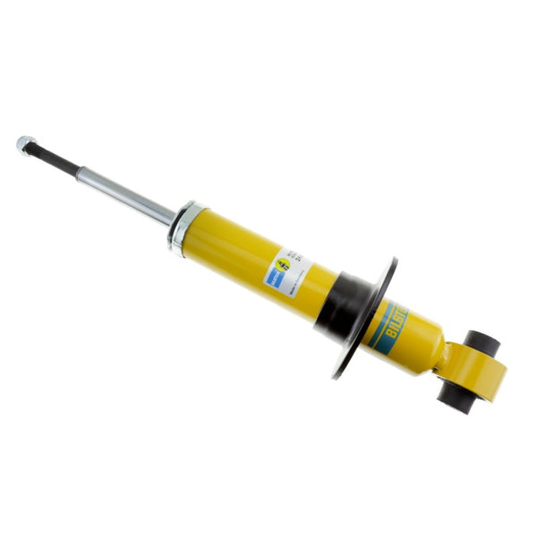 Bilstein B6 Series HD 46mm Monotube Shock Absorber Lower-Eye 14.1mm, Upper-Stem, Yellow - Bull Strap