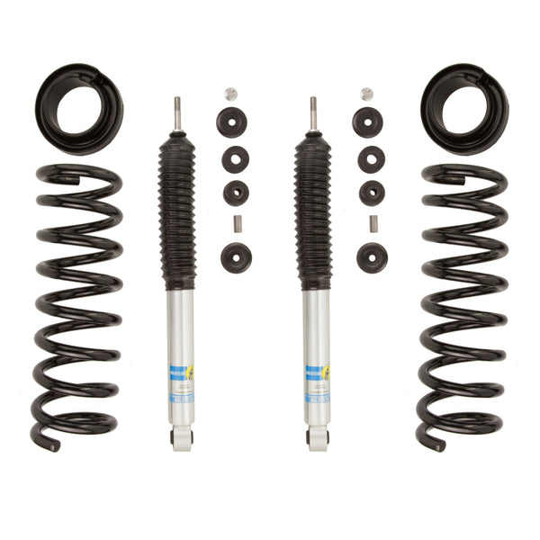 Bilstein B8 5112 Series 13-16 Dodge Ram 3500 Monotube Front Suspension Kit - Bull Strap