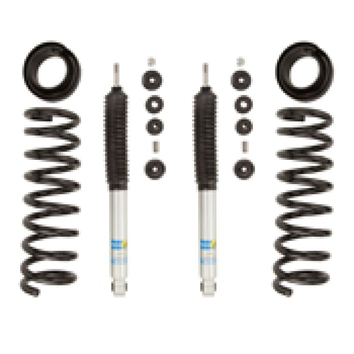 Bilstein B8 5112 Series 13-16 Dodge Ram 3500 Monotube Front Suspension Kit - Bull Strap