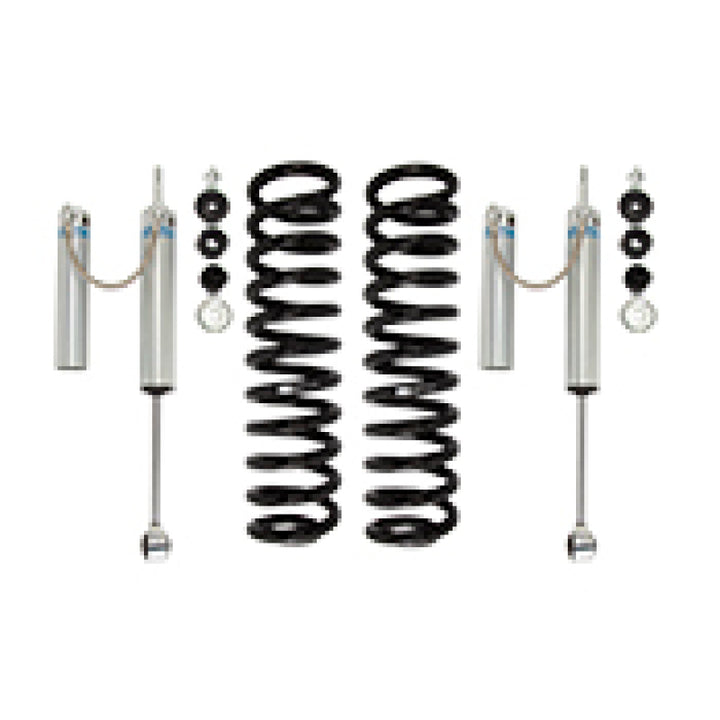 Bilstein B8 5162 Series 17-18 Ford F-250/F-350 Front Monotube Suspension Leveling Kit (for 2in Lift) - Bull Strap