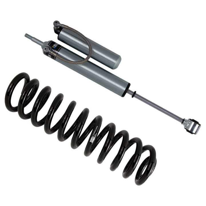 Bilstein B8 5162 Series 17-18 Ford F-250/F-350 Front Monotube Suspension Leveling Kit (for 2in Lift) - Bull Strap