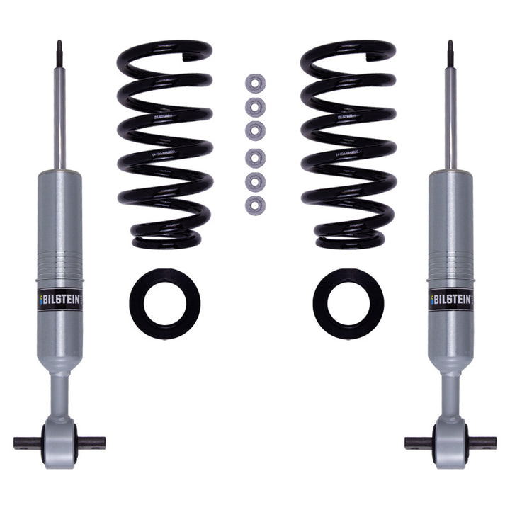 Bilstein B8 6112 2019+ GMC Sierra / Chevrolet Silverado 1500 Front Suspension Kit - Bull Strap