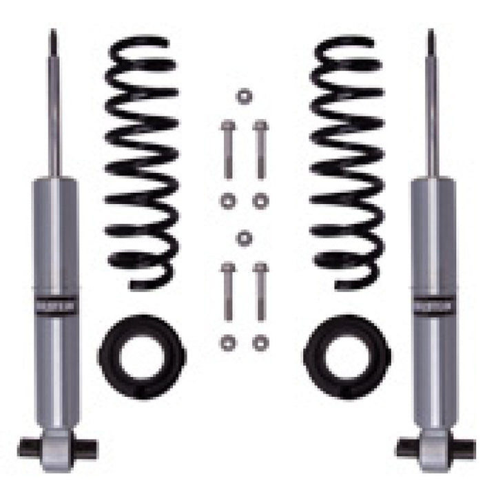 Bilstein B8 6112 21-22 Ford Bronco 4WD 2DR Front Suspension Kit Lift Height 0.8-3.6in - Bull Strap