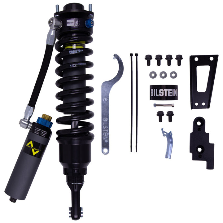 Bilstein B8 8112 Series 05-22 Toyota Tacoma Front Left Shock Absorber and Coil Spring Assembly - Bull Strap