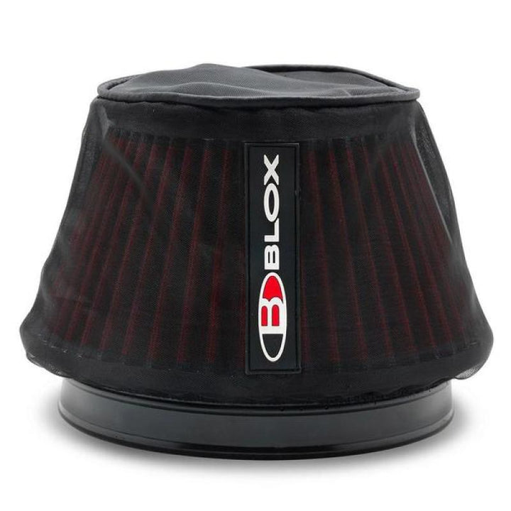 Blox Racing Performance Filter Cover For 5in Filter BXIM-00320 - Bull Strap