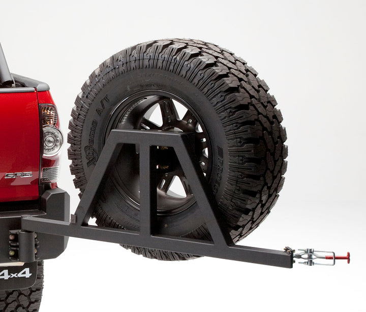 Body Armor 4x4 05-15 Toyota Tacoma Pro Series Tire Carrier Fits TC-2961 Only - Bull Strap