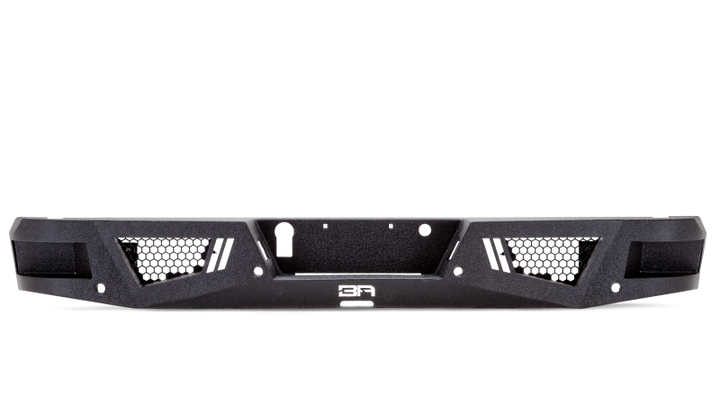 Body Armor 4x4 07-16 Chevy 1500 Eco Series Rear Bumper - Bull Strap