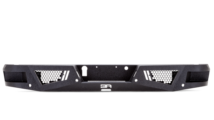 Body Armor 4x4 07-16 Chevy 1500 Eco Series Rear Bumper - Bull Strap