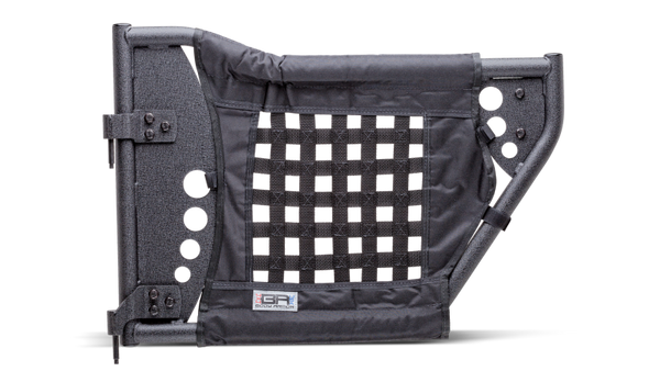 Body Armor 4x4 07-18 Jeep Wrangler Gen 3 Trail Doors Rear Pair - Bull Strap