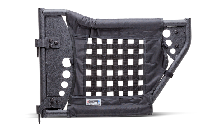 Body Armor 4x4 07-18 Jeep Wrangler Gen 3 Trail Doors Rear Pair - Bull Strap