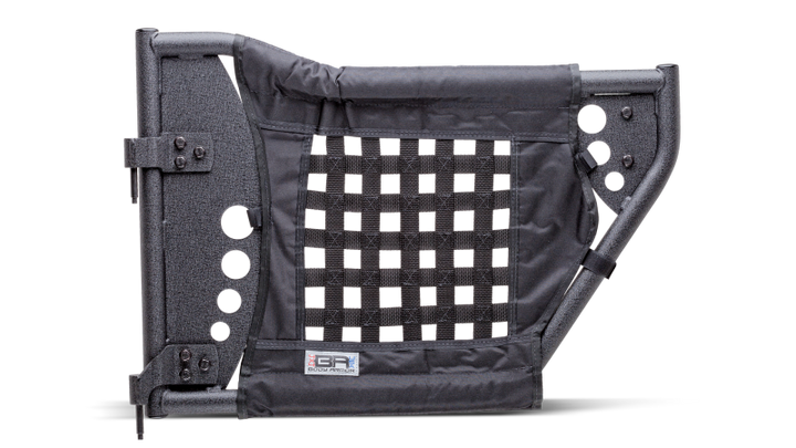Body Armor 4x4 07-18 Jeep Wrangler Gen 3 Trail Doors Rear Pair - Bull Strap