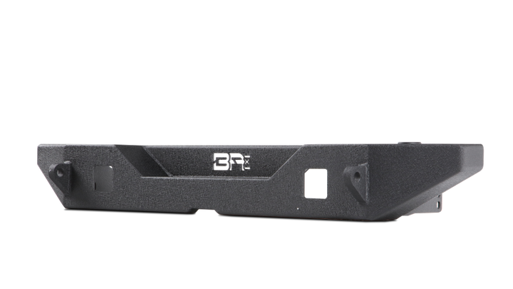 Body Armor 4x4 07-18 Jeep Wrangler JK Full Width Rear Bumper w/ Tire Carrier Mount - Bull Strap
