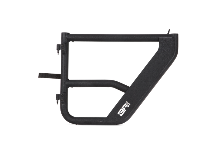 Body Armor 4x4 07-18 Jeep Wrangler JK Tube Doors Rear Pair - Bull Strap