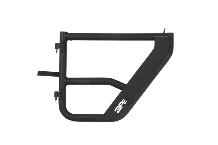 Body Armor 4x4 07-18 Jeep Wrangler JK Tube Doors Rear Pair - Bull Strap