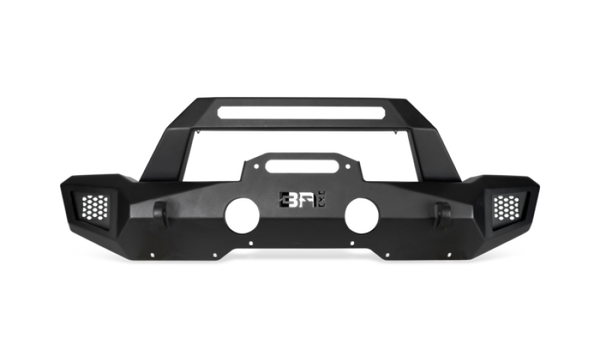 Body Armor 4x4 07-22 Jeep Wrangler JK/JL & Gladiator JT Orion Mid-Width Front Bumper - Bull Strap