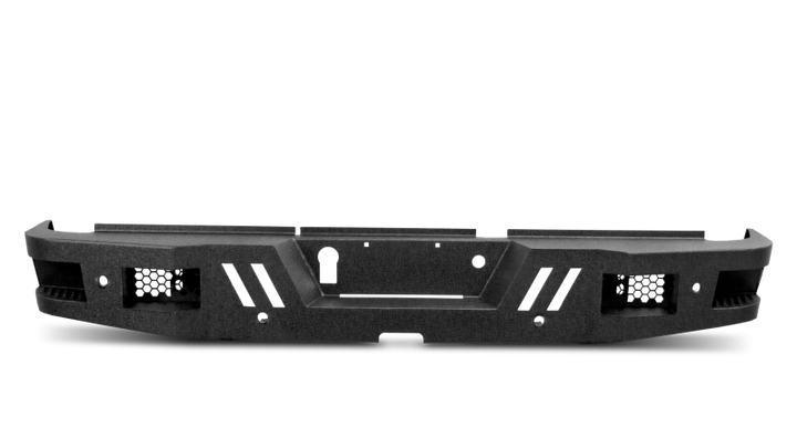 Body Armor 4x4 10-18 Dodge Ram 2500/3500 Eco Series Rear Bumper - Bull Strap