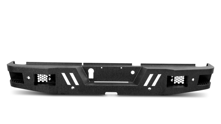 Body Armor 4x4 10-18 Dodge Ram 2500/3500 Eco Series Rear Bumper - Bull Strap