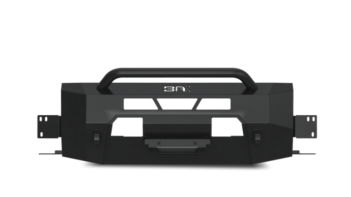 Body Armor 4x4 14-21 Toyota Tundra HiLine Front Winch Bumper - Bull Strap