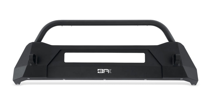 Body Armor 4x4 18-21 Subaru Crosstrek HiLine Front Winch Bumper - Bull Strap