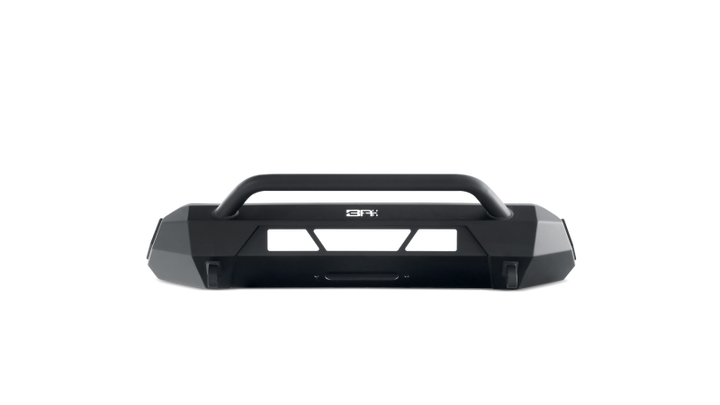 Body Armor 4x4 2016+ Toyota Tacoma HiLine Front Winch Bumper - Bull Strap