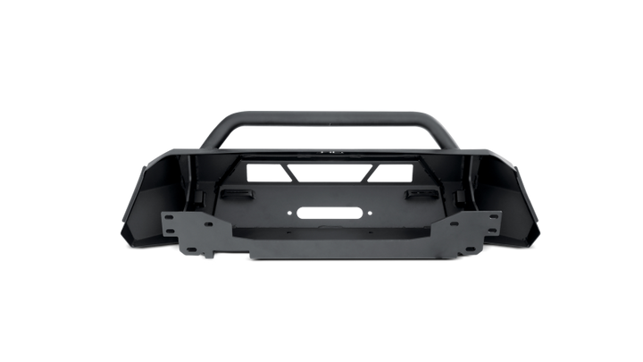 Body Armor 4x4 2016+ Toyota Tacoma HiLine Front Winch Bumper - Bull Strap
