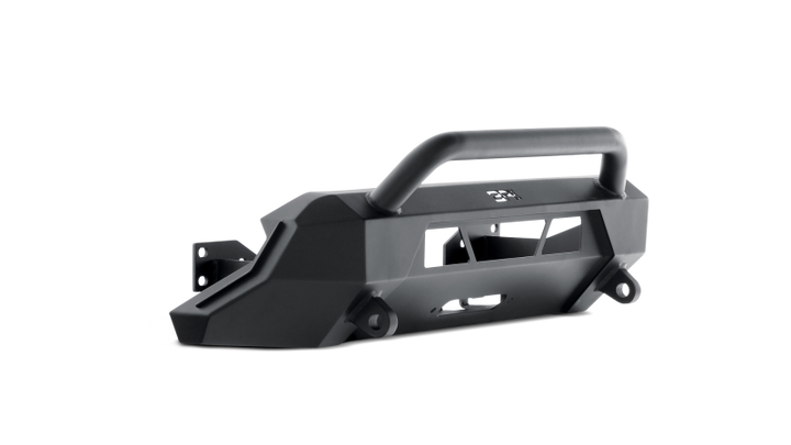 Body Armor 4x4 2016+ Toyota Tacoma HiLine Front Winch Bumper - Bull Strap