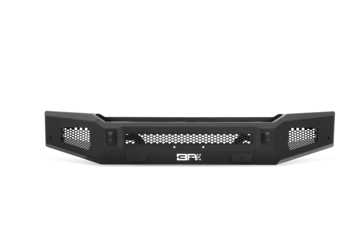 Body Armor 4x4 2019+ Chevy Silverado 1500 Ambush Series Front Bumper (Non-Winch) - Bull Strap