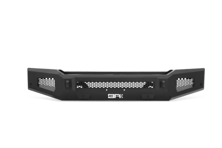 Body Armor 4x4 2019+ Chevy Silverado 1500 Ambush Series Front Bumper (Non-Winch) - Bull Strap