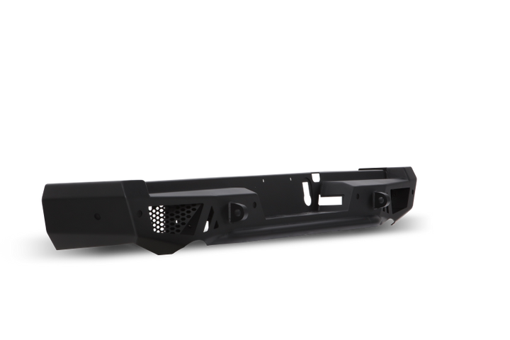 Body Armor 4x4 2019+ Dodge Ram 1500 Ambush Series Rear Bumper - Bull Strap