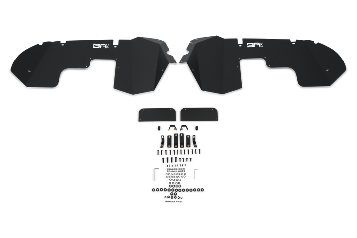 Body Armor 4x4 2019+ Jeep Wrangler JL Gladiator JT Front Fender Liners - Bull Strap